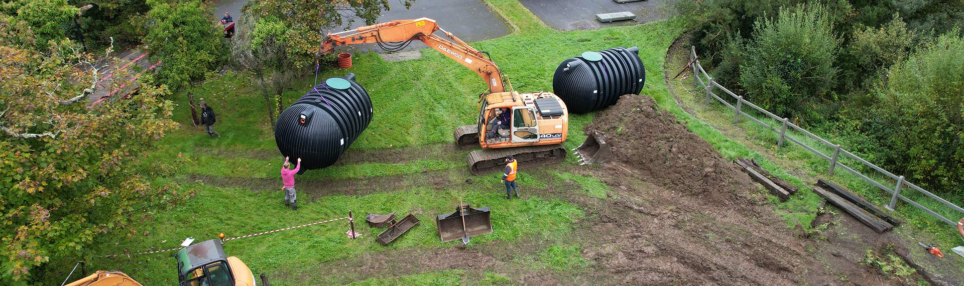 75PE oneAdvanced commercial wastewater treatment system in Ballylickey, Co.Cork