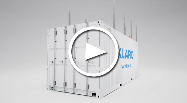 Klaro Container One - Containerised Wastewater Treatment