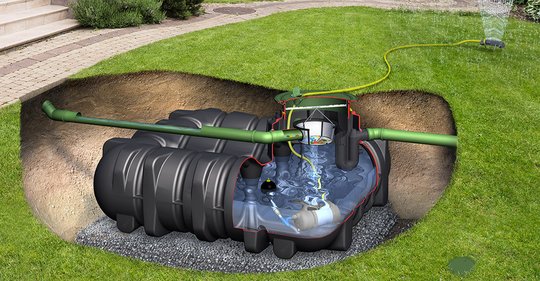Depósito de agua subterráneo: tu propio suministro de agua - Bien