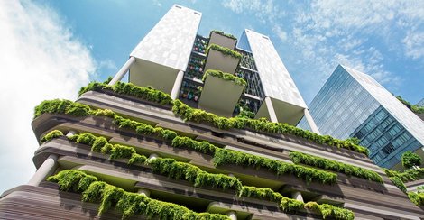 Facade greening Singapore