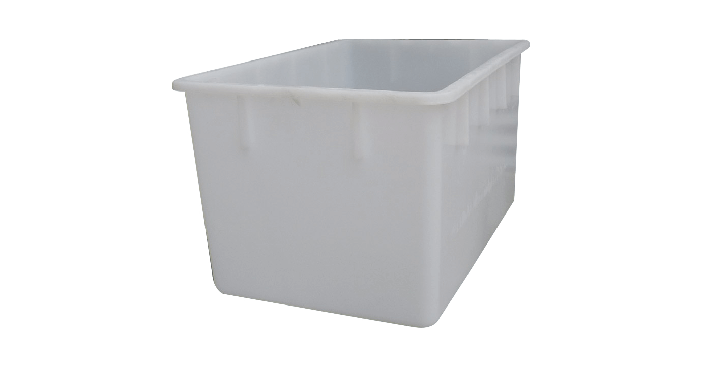 Deposito rectangular con tapa superficie para agua potable de 220