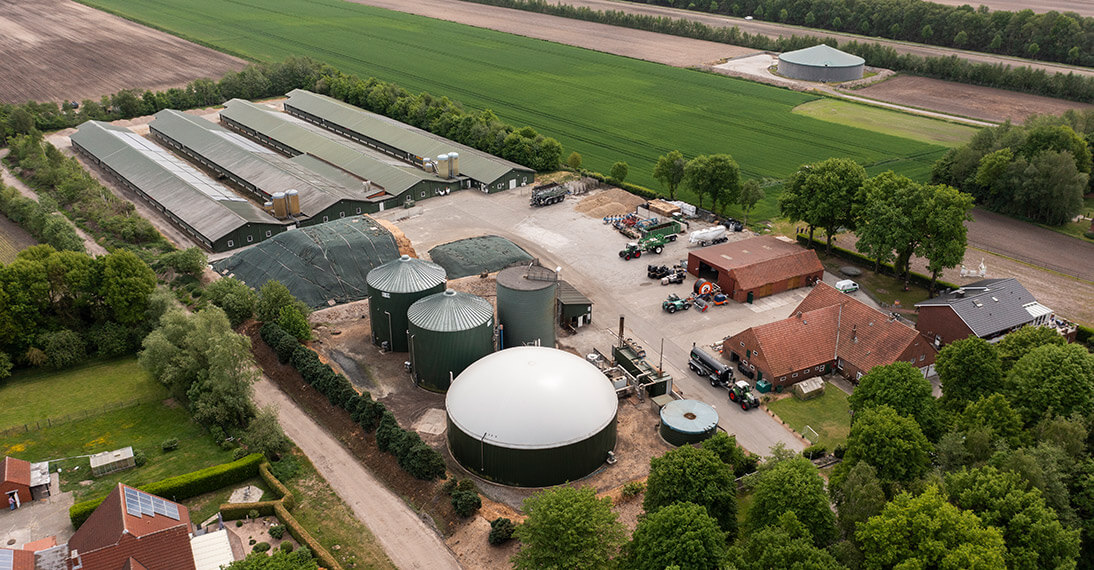 Wilken Drohnenaufnahme Hofgelande